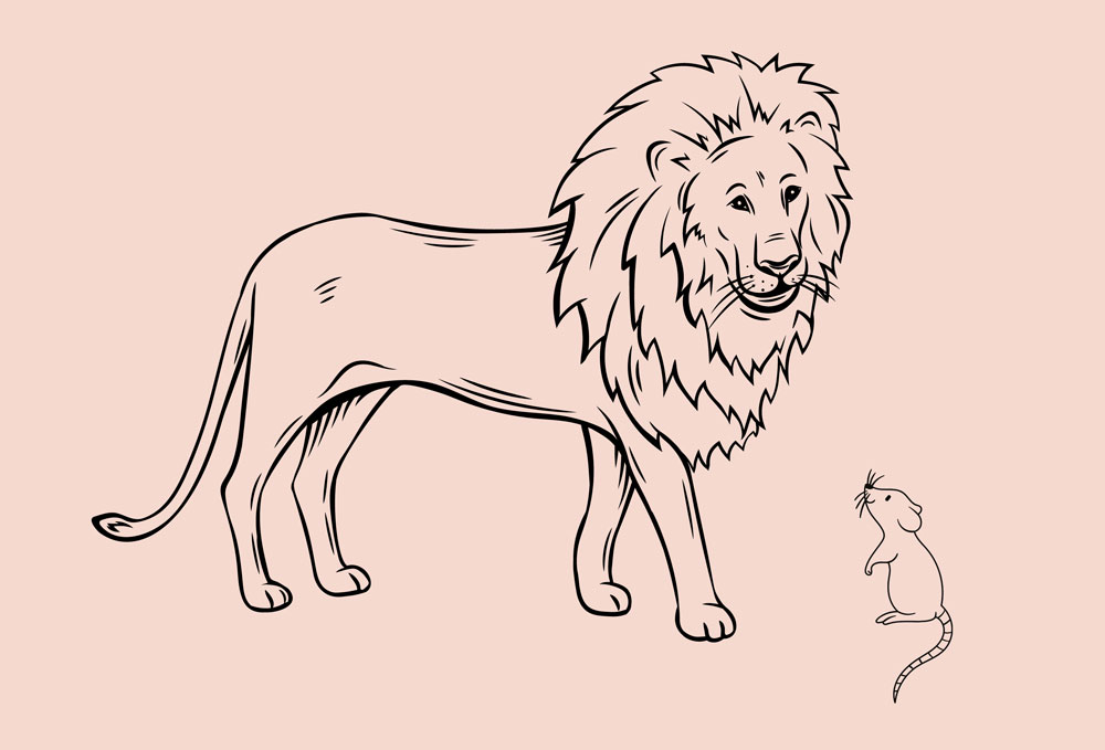 The Lion and the Mouse