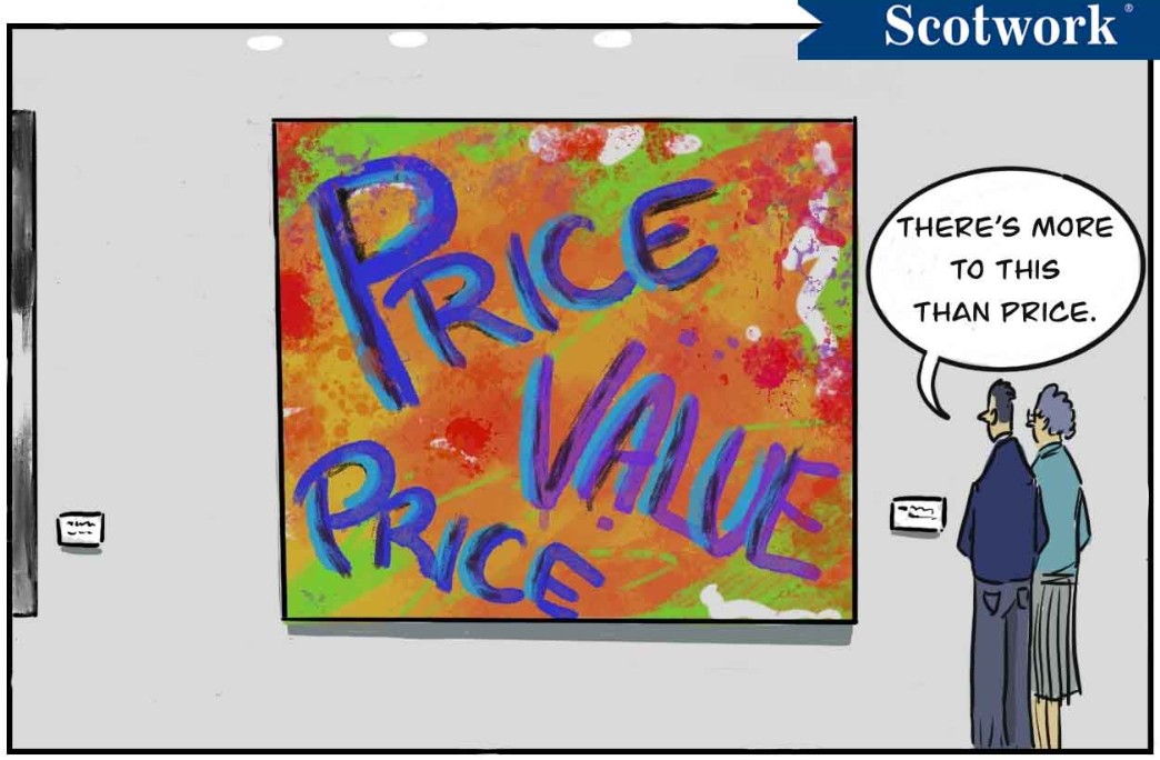 The price of everything, the value of nothing