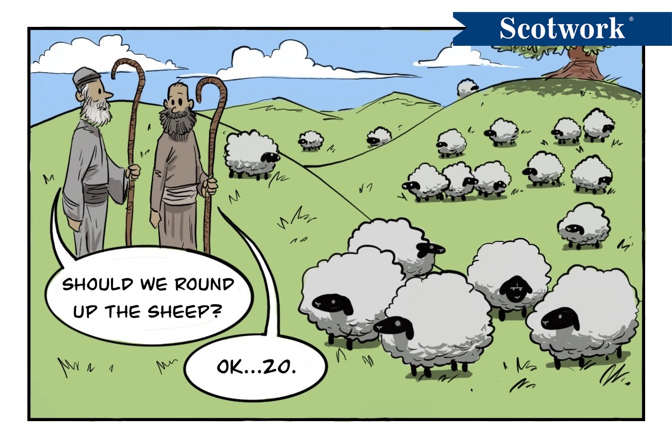 Suspiciously round numbers