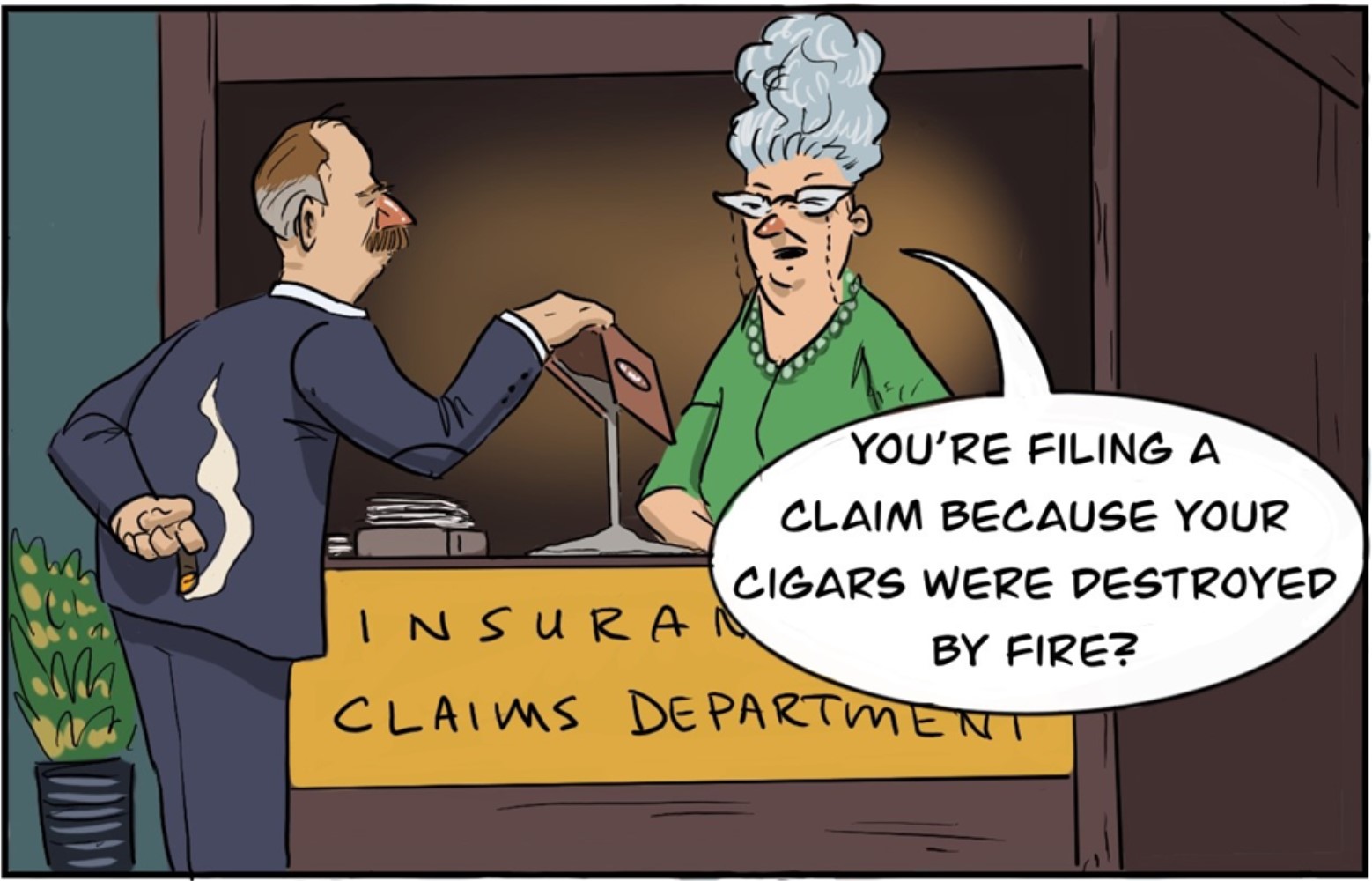Up in smoke